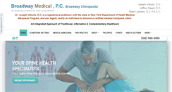 Desktop Screenshot of broadwaymedicalpc.com