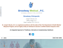 Tablet Screenshot of broadwaymedicalpc.com